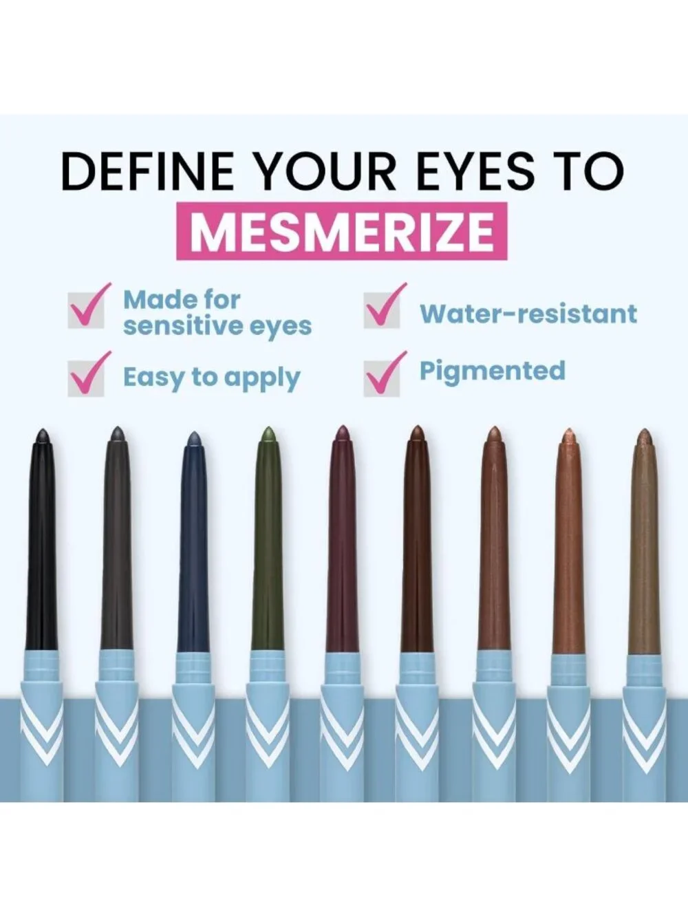 Glide Eyeliner for Mature Women - Smooth Application, Long-Lasting Brown Shade